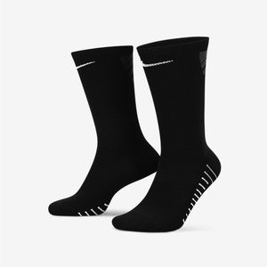 Nike Vapor black football crew socks 2 pair new large